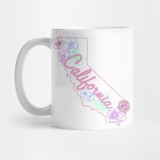 California Flowers Mug